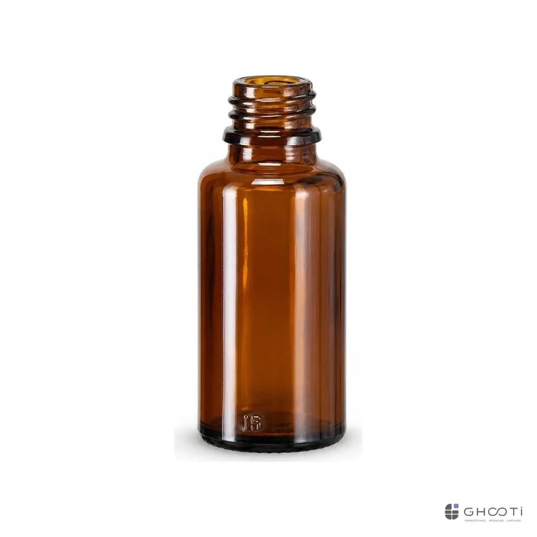 شیشه قطره‌چکان 30 میل قهوه‌ای