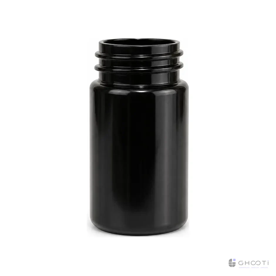جار 75 گرمی قهوهای — ویژه محصولات آرایشی و بهداشتی
